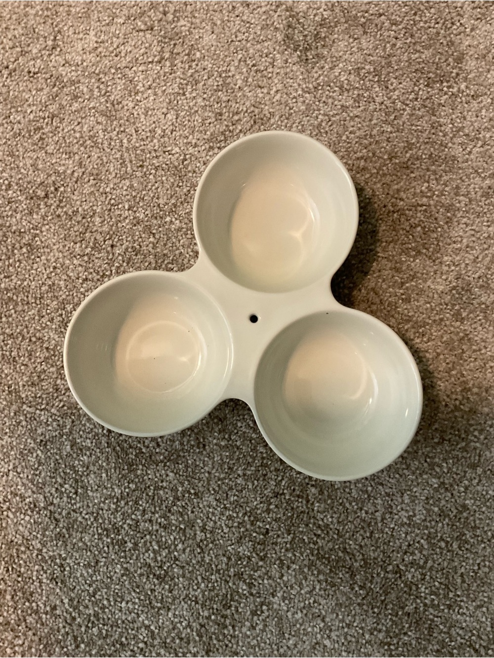 Nora Fleming Triple Stoneware Dish